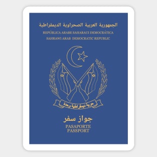 Western Sahara passport Magnet